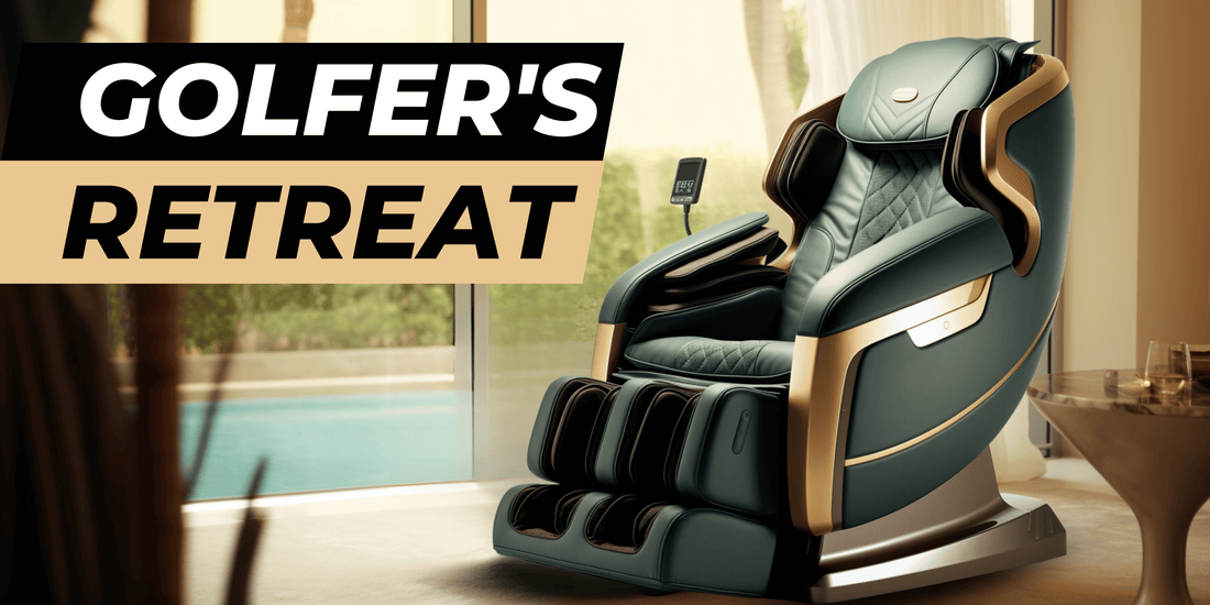 Massage chair for golfers
